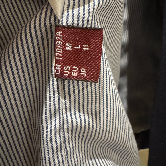 Comptoir Des Cotonniers Navy Blue Trench Coat - Picture 4 of 5